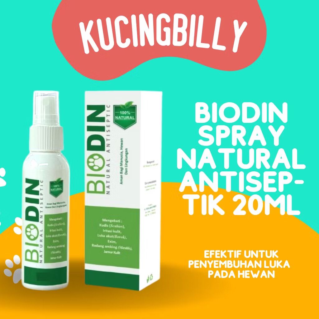 Biodin Spray antiseptik 20ml