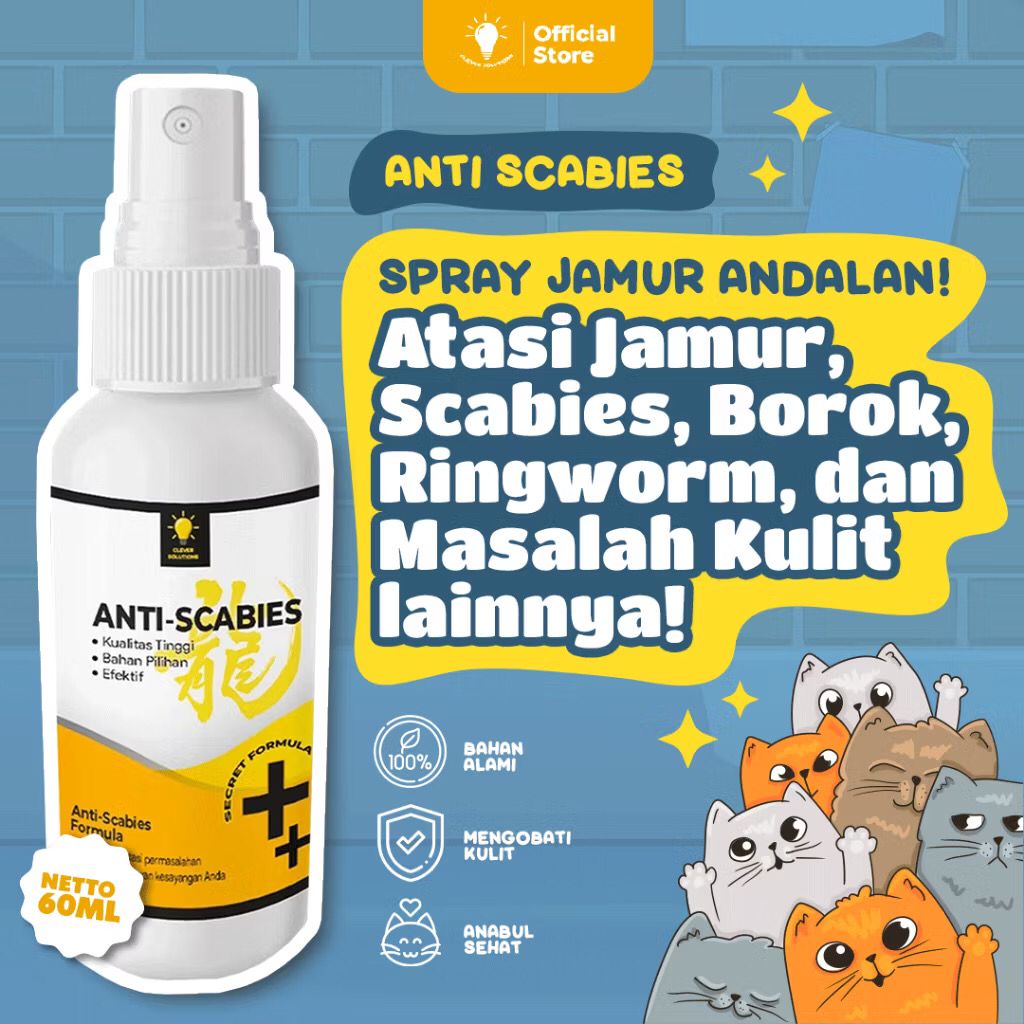 Anti Scabies - Spray Clever Solutions 