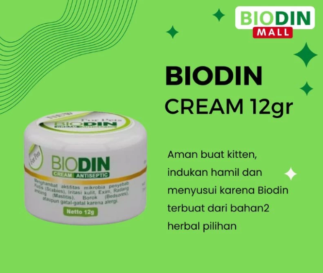 BIODIN CREAM 12 GR